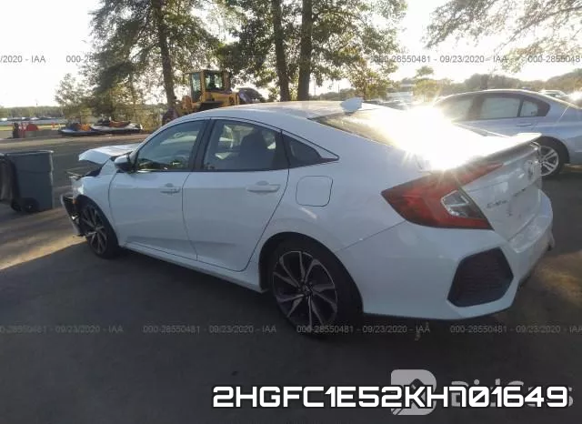2HGFC1E52KH701649 фото 4