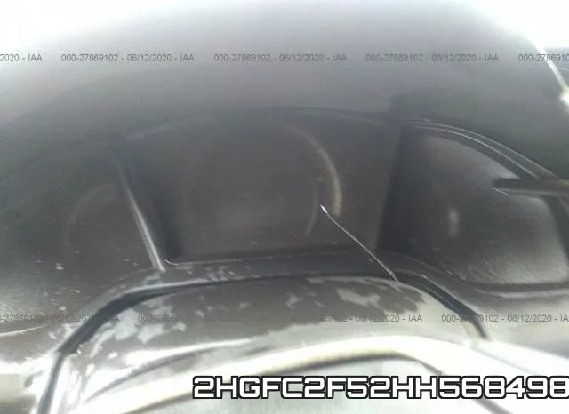 2HGFC2F52HH568498 фото 8