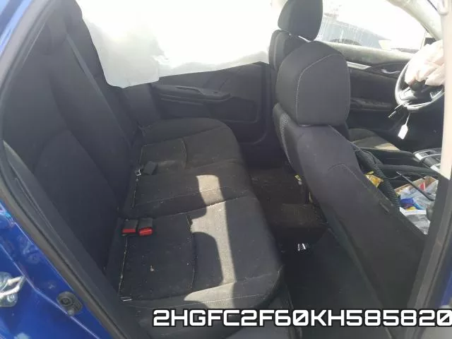 2HGFC2F60KH585820 фото 7