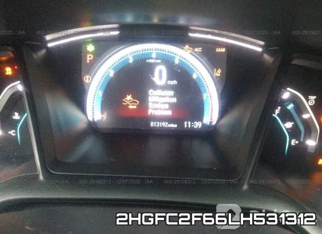 2HGFC2F66LH531312 фото 7