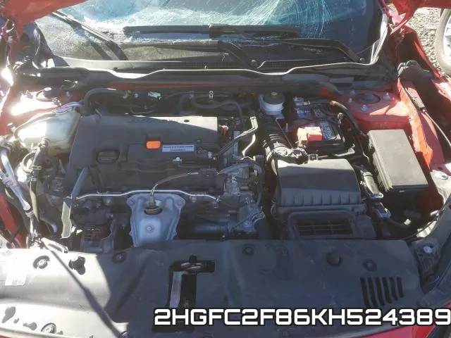 2HGFC2F86KH524389 фото 8