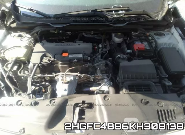 2HGFC4B86KH308138 фото 2