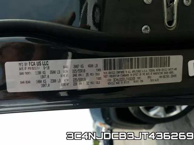 3C4NJDCB3JT436269 фото 2