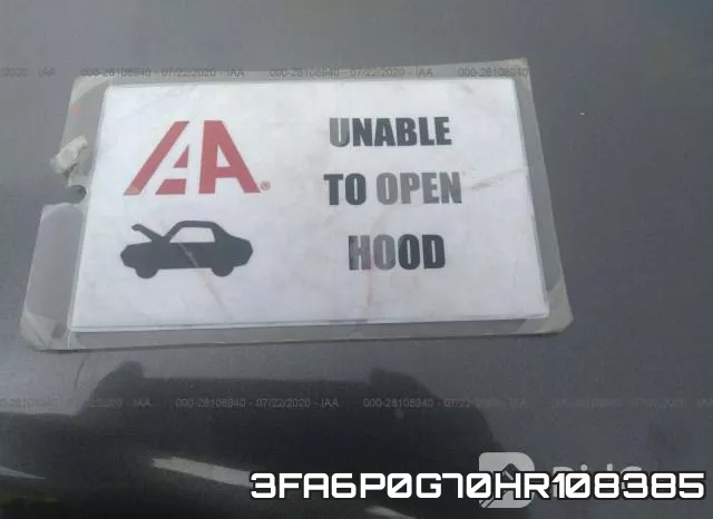 3FA6P0G70HR108385 фото 2