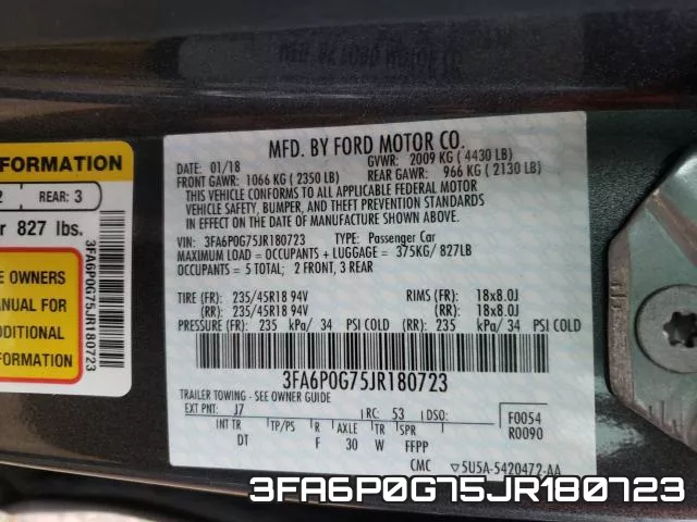 3FA6P0G75JR180723 фото 2