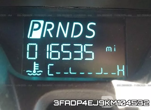 3FADP4EJ9KM104532 фото 5