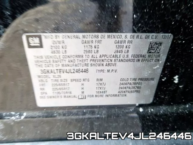 3GKALTEV4JL246446 фото 2