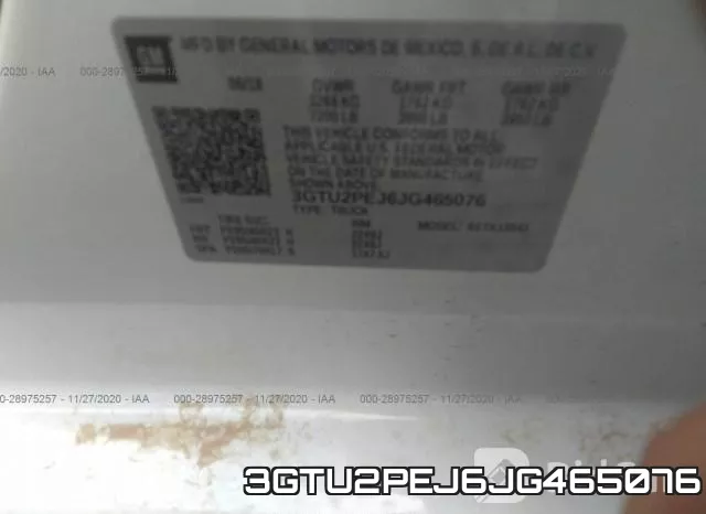 3GTU2PEJ6JG465076 фото 10