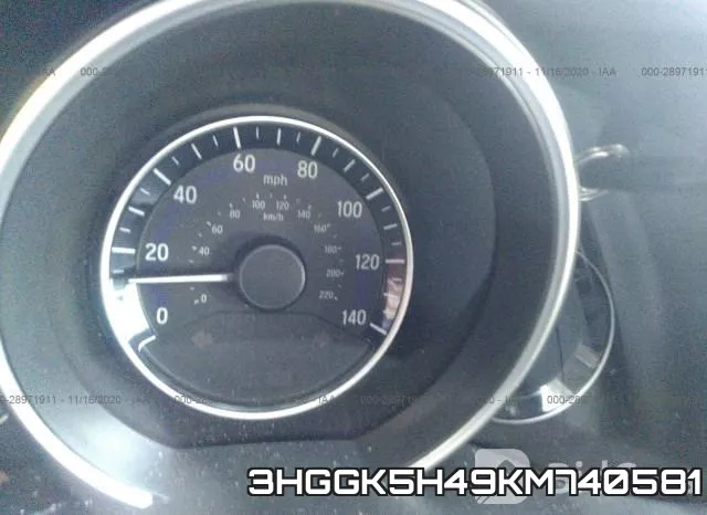 3HGGK5H49KM740581 фото 8