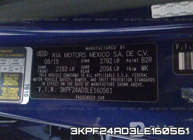 3KPF24AD3LE160561 фото 9