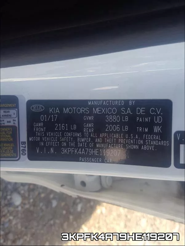 3KPFK4A79HE119207 фото 2