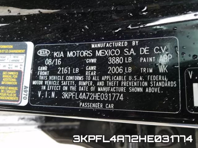 3KPFL4A72HE031774 фото 2