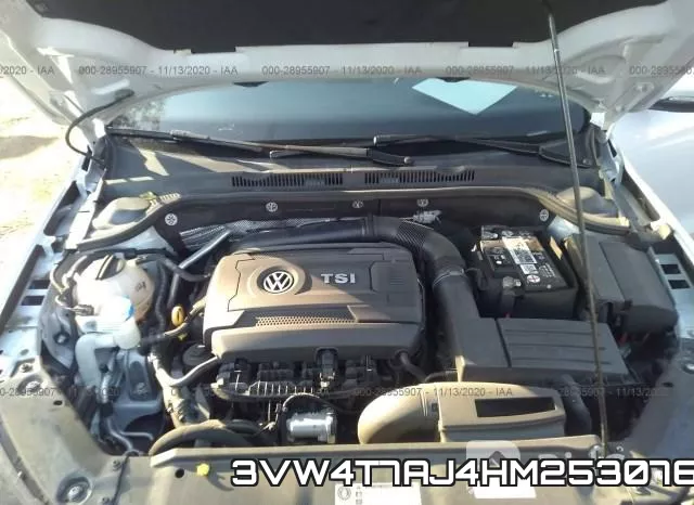 3VW4T7AJ4HM253076 фото 2