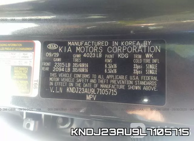 KNDJ23AU9L7105715 фото 7