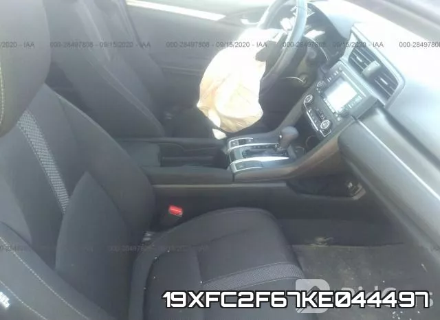 19XFC2F67KE044497 фото 6
