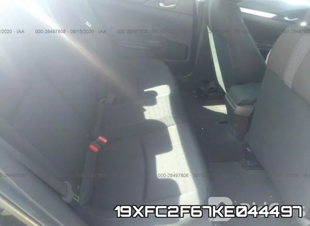19XFC2F67KE044497 фото 9