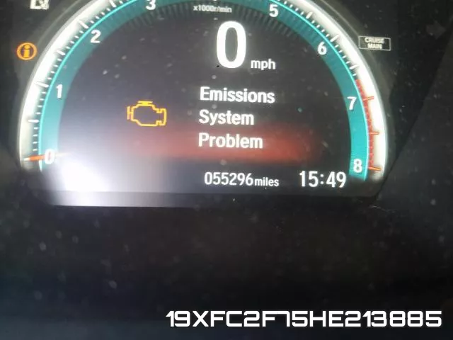 19XFC2F75HE213885 фото 9