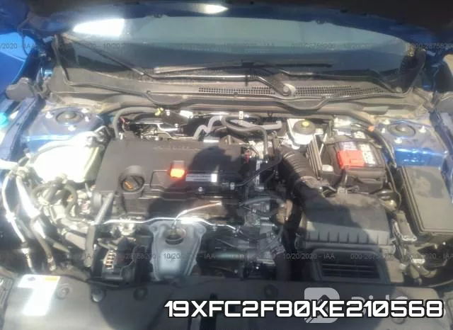 19XFC2F80KE210568 фото 2