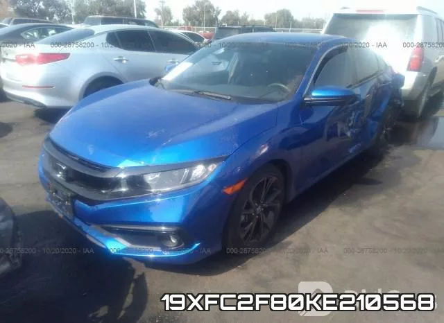 19XFC2F80KE210568 фото 3