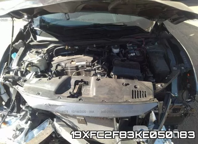 19XFC2F83KE050783 фото 2