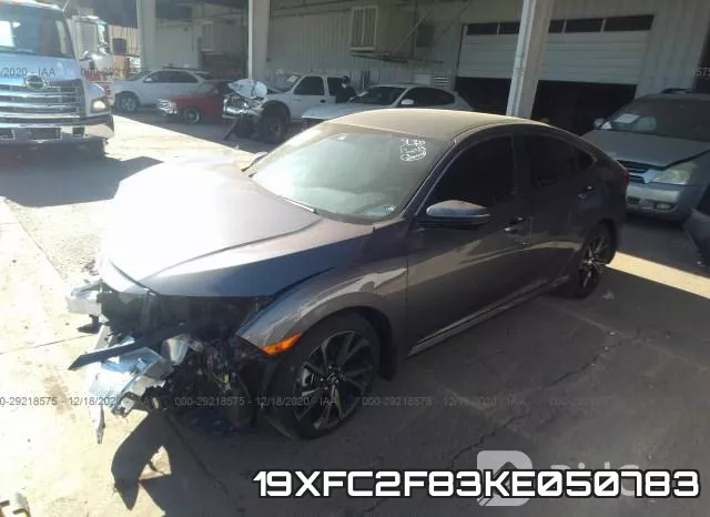 19XFC2F83KE050783 фото 3
