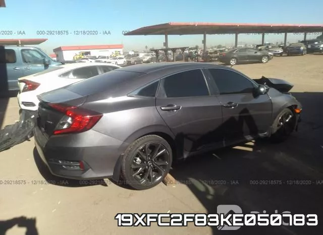 19XFC2F83KE050783 фото 5