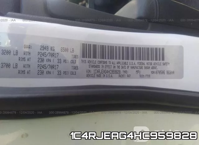 1C4RJEAG4HC959828 фото 10