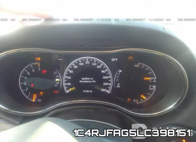 1C4RJFAG5LC398151 фото 8