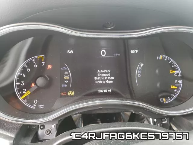 1C4RJFAG6KC579757 фото 8