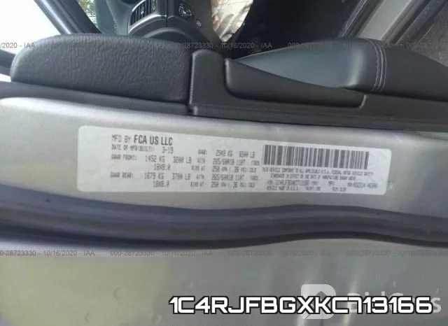 1C4RJFBGXKC713166 фото 10