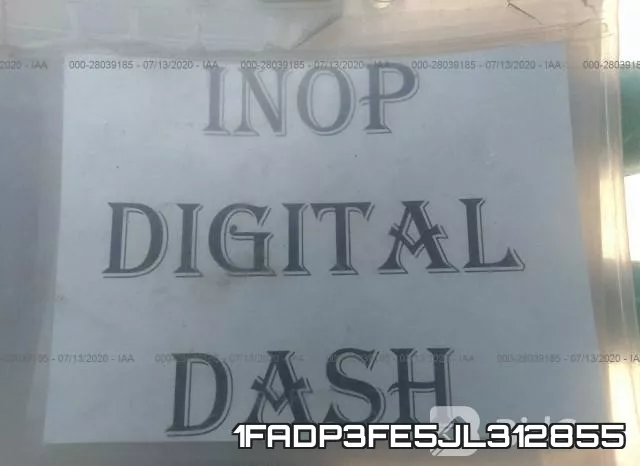 1FADP3FE5JL312855 фото 7