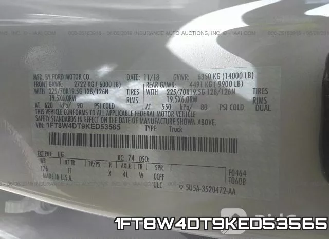 1FT8W4DT9KED53565 фото 8
