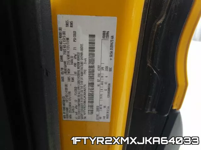 1FTYR2XMXJKA64033 фото 2