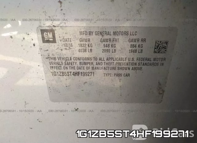 1G1ZB5ST4HF199271 фото 10