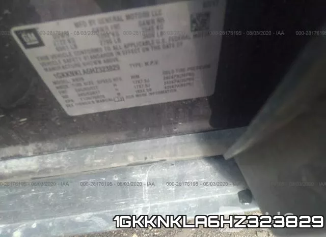 1GKKNKLA6HZ323829 фото 10