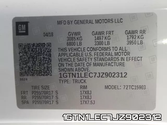 1GTN1LEC7JZ902312 фото 2