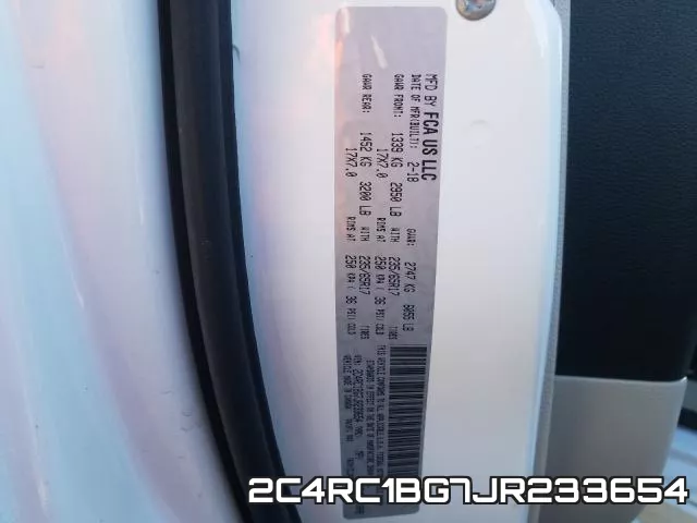 2C4RC1BG7JR233654 фото 2