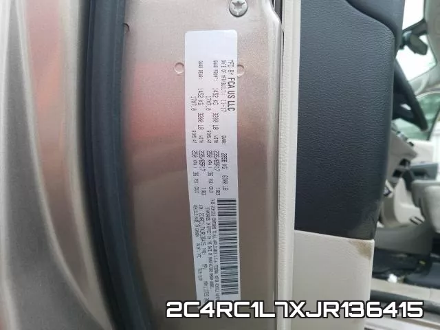 2C4RC1L7XJR136415 фото 2