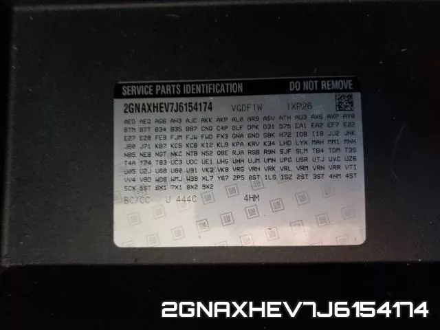 2GNAXHEV7J6154174 фото 2