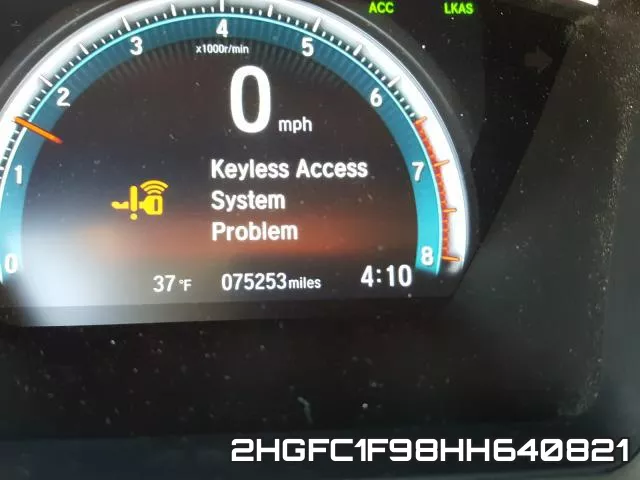 2HGFC1F98HH640821 фото 8