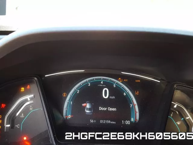 2HGFC2E68KH605605 фото 8