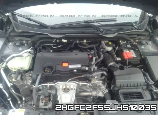 2HGFC2F55JH510035 фото 2
