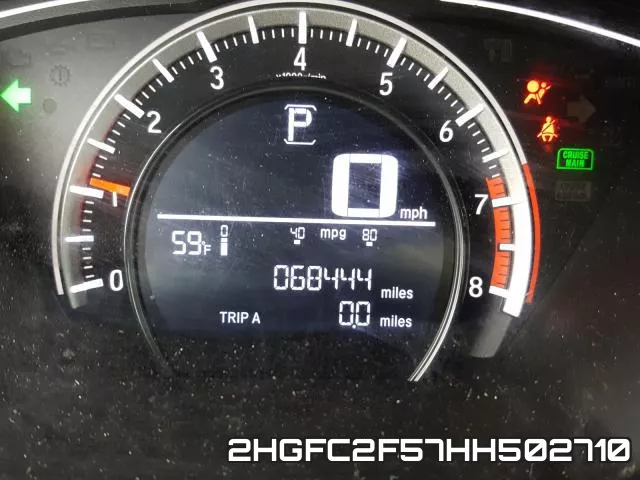 2HGFC2F57HH502710 фото 8