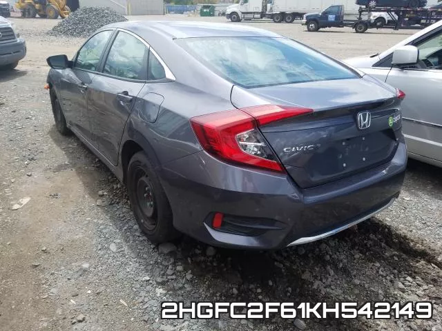2HGFC2F61KH542149 фото 4