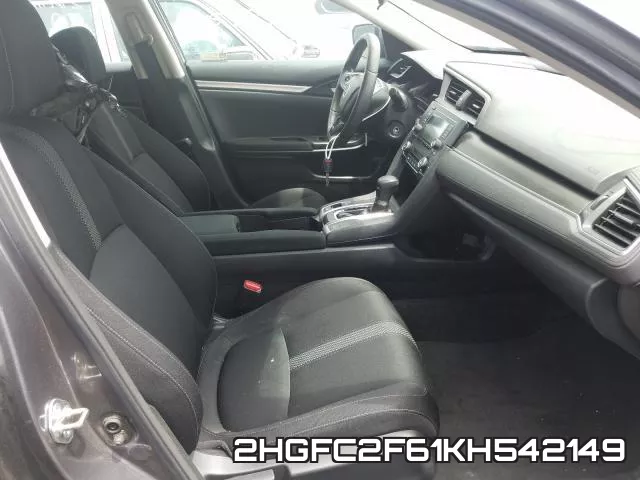 2HGFC2F61KH542149 фото 6