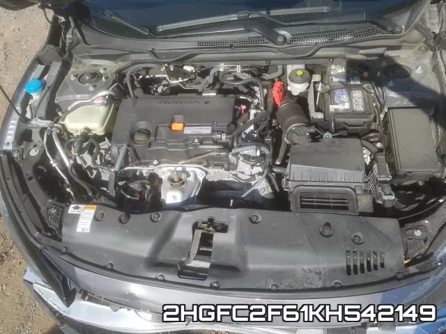 2HGFC2F61KH542149 фото 8