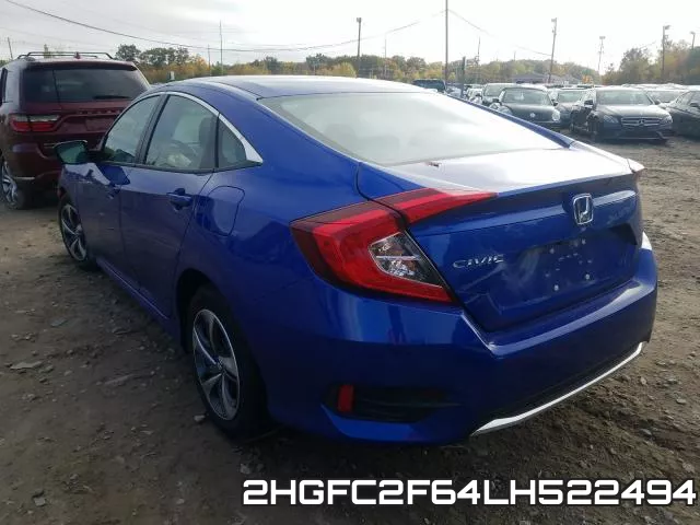 2HGFC2F64LH522494 фото 4