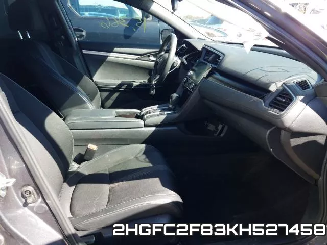 2HGFC2F83KH527458 фото 6