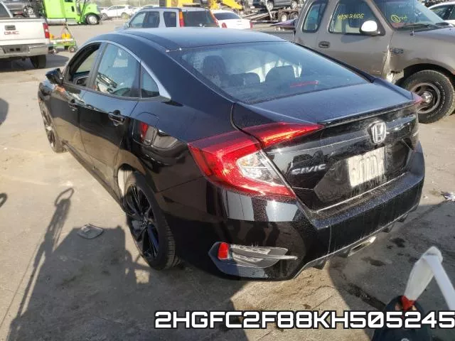 2HGFC2F88KH505245 фото 4