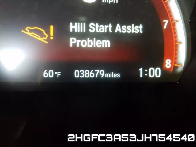 2HGFC3A53JH754540 фото 9
